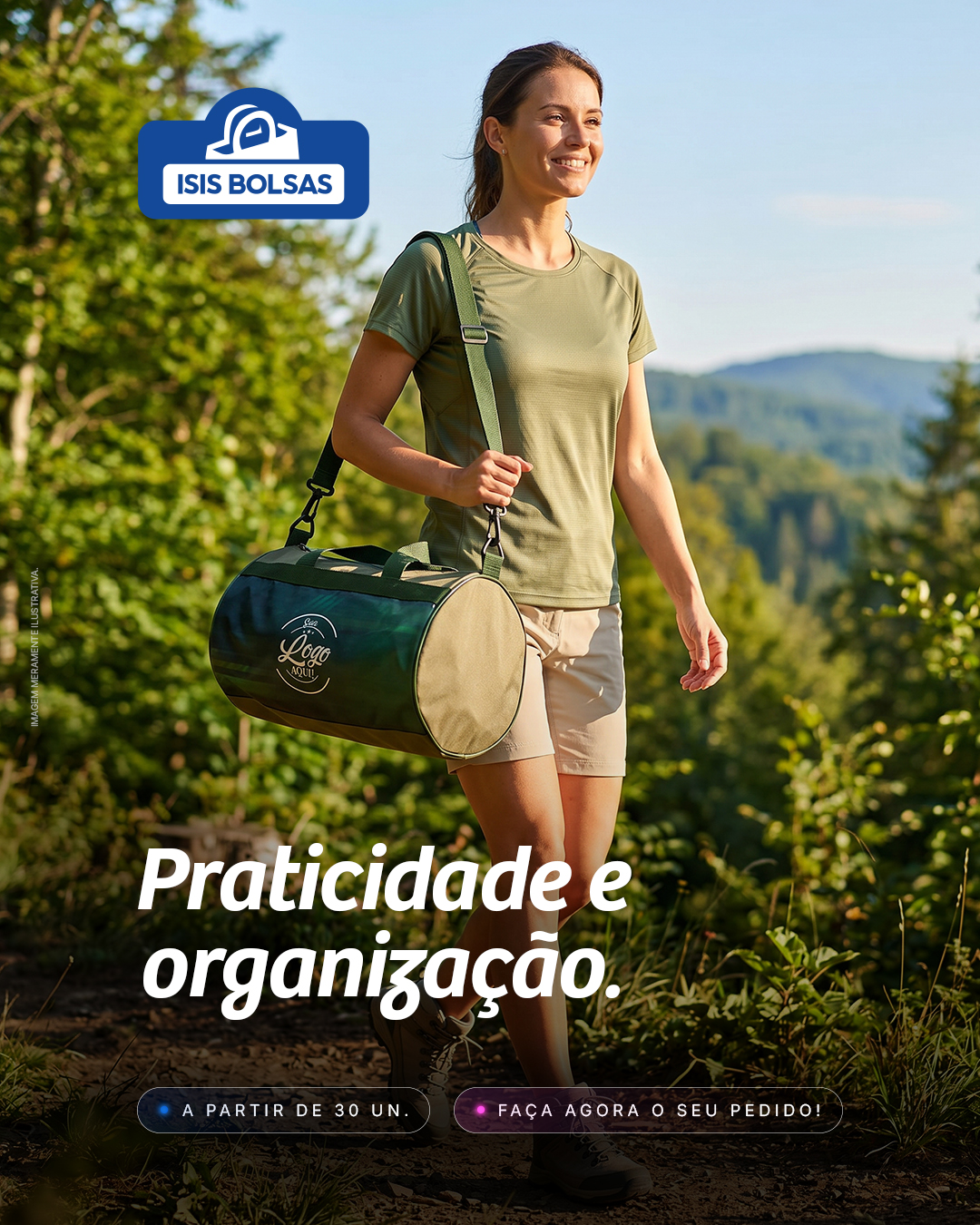 Um acessório que une praticidade e estilo para quem não para. Nossa bolsa esportiva foi pensada para quem busca organização sem abrir mão do design, seja em uma trilha, na academia ou em uma viagem de fim de semana.
Imagine a logo da sua empresa acompanhando seus clientes e colaboradores em seus melhores momentos de lazer? Isso é gerar conexão real.
✅ Qualidade premium e acabamento resistente.
✅ Personalização exclusiva com a sua identidade.
📦 Pedidos a partir de 30 unidades.
Transforme sua marca em um item indispensável. Solicite nosso catálogo pelo link da bio!
Isis Bolsas, sempre com você. 💼💙
#isisbolsas #bolsaspersonalizadas #suamarcaaqui #personalização #semprecomvoce
