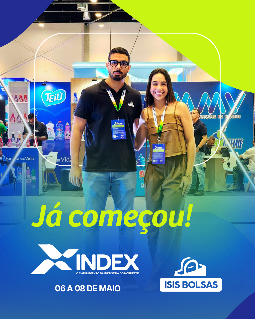 Convidamos nossos clientes, parceiros e amigos para nos visitarem na maior feira do setor. Este ano, estamos em um espaço especial: Estande F1, em conjunto com a Prefeitura de Serrolândia, no espaço de Calçados e Vestuários.
Venha conhecer de perto a qualidade que você já vê no digital. Estaremos com nosso portfólio de bolsas personalizadas e consultores prontos para tirar o seu projeto do papel.
📍 Onde nos encontrar:
Estande F1 (Espaço Calçados e Vestuários)
Ponto de referência: Ao lado da Praça de Alimentação.
Esperamos por você para fecharmos grandes negócios e fortalecermos nossa parceria!
Isis Bolsas: Qualidade que se vê, confiança que se sente.
#Index2026 #bolsaspersonalizadas #salvador #jacomeçou #isisbolsas