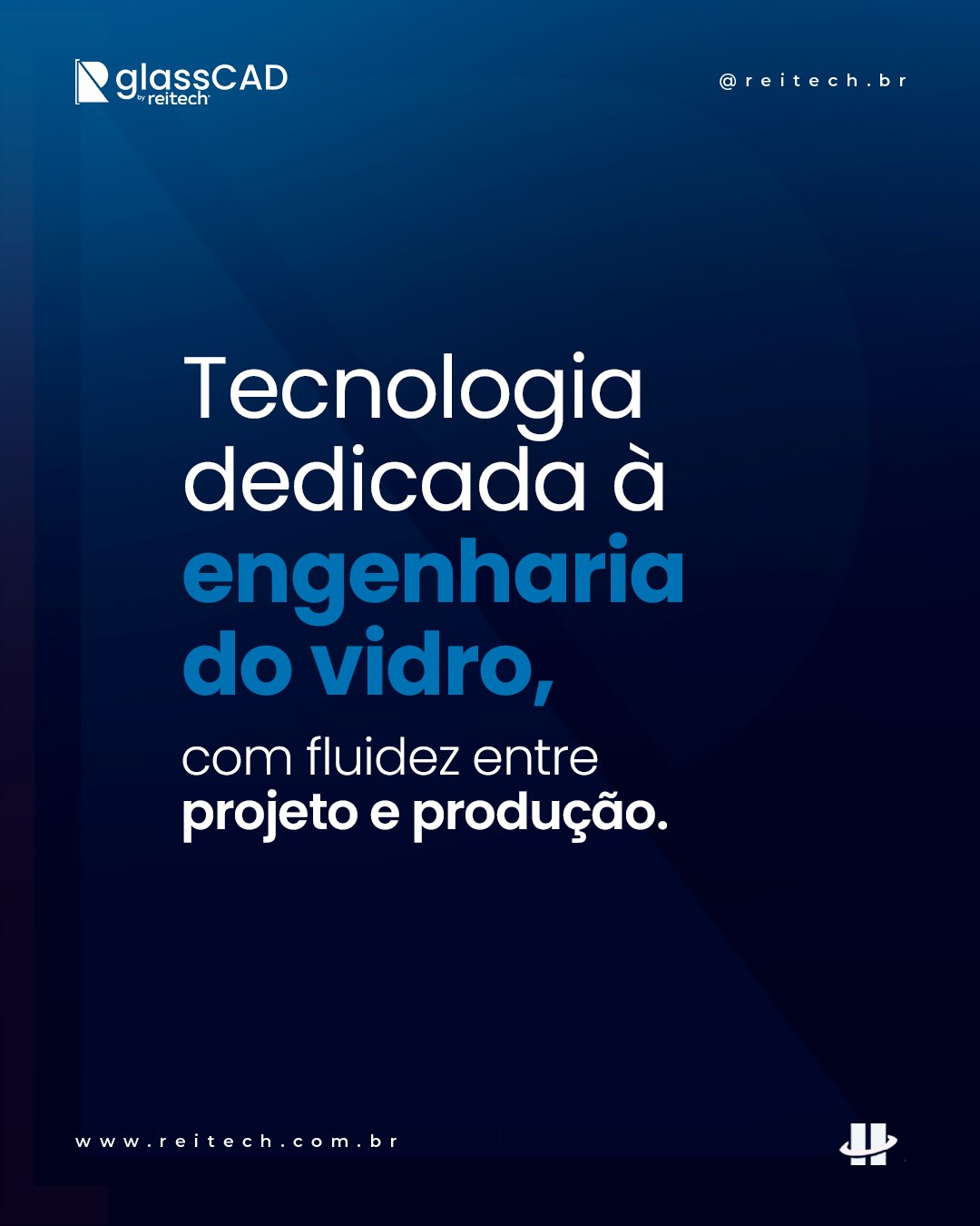 O GlassCad possui recursos avançados dedicados totalmente à engenharia do vidro. 🤝